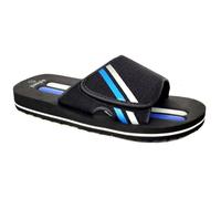 Generico DeFonseca Sandali ciabatte aperte estate Uomo Mare Piscina MOD. AMALFI E M870 (NERO, Sistema Taglie Calzature EU, Adulto, Uomo, Numero (range), Media, 44, 45)