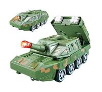 Generico Deformation Robot Toys - Electric Transforming Vehicle, STEM Educational Construction Toy | Robot With Lights And Music For Children, Skill Development Activity, Fun Interactive Playset