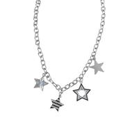 Generico Degna regalo, la collana a forma stella include sacchetti vellutati, diamanti neri per occasioni speciali, compleanni, collana in bianco
