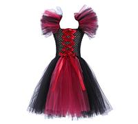 Generico Deguisement Halloween Bebe Fille Carnevale e Feste Abito da Vampiro Costume di Travestimento Fancy Dress Robe de Princesse per Bambine 3 Mesi 12 Anni