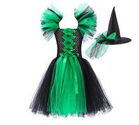 Generico Deguisement Halloween Bebe Fille,Costume de Vampiressa Bambina Costume da Ragazza per di Travestimento Fancy Dress Fille d'halloween Enfant Fillette Vestiti Carnevale Cosplay Party
