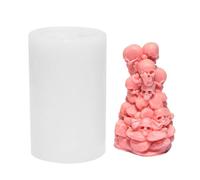 Generico del aromaterapico | Stampo in Silicone della Torre dello Scheletro 3D | Stampo Artigianato di Cera Fatta a Mano per preparare Ornamenti, Decorazione per la casa della Torre del