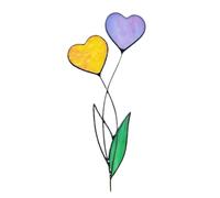 Generico Del Cuore - Ferro Battuto, Placca A Cuore | Lapide, Durevole Decorazione Commemorativa All'aperto Per Il Ricordo Del Prato Giardino Cimitero E L'uso Quotidiano Tributo, Ornamento