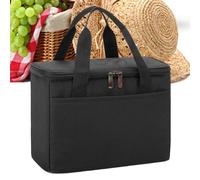 Generico Delivery Drink Holder | 3-Cups Reusable Delivery Bag with Adjustable Dividers - Portable Drink Carrier - for Coffee Car Travel Outdoor Sports Picnic Party Commute Office Beach