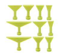 Generico Dent Removal Puller Tabs - 10-Pieces No Paint Pulling Glue Tabs | Car Repair Tools Hailstone Damage Remover for Vehicle Doors And Hoods