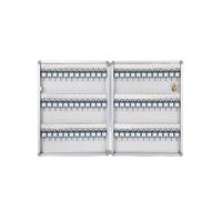 Generico Deposito chiavi in metallo, gestione chiavi, cassaforte for chiavi in lega di alluminio, portachiavi sicuro, organizer for chiavi for la scuola, immobiliare(72 Keys Position)