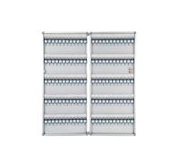 Generico Deposito chiavi in metallo, gestione chiavi, cassaforte for chiavi in lega di alluminio, portachiavi sicuro, organizer for chiavi for la scuola, immobiliare(120 Keys Position)