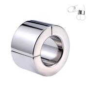 Generico Design Elegante Accessorio da Uomo in Acciaio Inox per l'allenamento della Forza, 5 Misure, Spesso e squisito-ITRF54 (A4)
