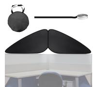 Generico Desk Canopy Shield, Light Cubicle Cover, Anti Glare Overhead UV Resistant with Airflow Blocker, Adjustable Desk Canopy Accessory for Home Dorm Apartment Workplace Outdoor Study Usage