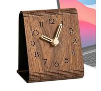Generico Desk Clock - Wooden Silent Ornament | Tabletop Alarm
