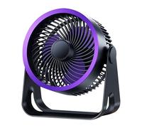 Generico Desk Cooling Fan, USB Charging Device, Wall Hangable Design, 360 Degree Tilt, Ultra Quiet Operated, Ideal for Personal Comfort in Bedrooms, Living Rooms, Dorms, Study Areas