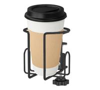 Generico Desk Cup Holder - Anti Spill Beverage Storage Shelf, Space Saving Drink Organizer for Horizontal Vertical Surfaces, Secure Mug Support Accessory | Bedside Home Counter Kitchen Workplace