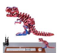 Generico Desk Dinosaur Figurines - 3D Printed Skeleton Models For Desktop Display | Miniature Office Desk, Tea Table, Showcase, Or Collector Shelf