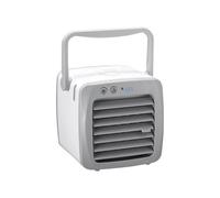 Generico Desk Fan, 3-Speed Evaporative Cooling Fan with Built-In Humidifier, Compact Wind Blower Tabletop Use, Ideal for Bedroom, Rv, Kitchen, Indoor Desk, Outdoor Camping, and Travel, 14x14x14cm ABS