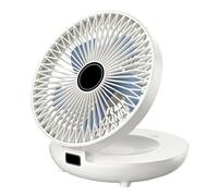Generico Desk Fan- Quiet Wall Mount Oscillating 3 Speeds 90° Foldable