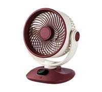 Generico Desk Fans - Small Quiet 3 Speeds Oscillating Rechargeable Device