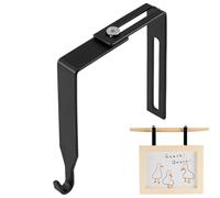 Generico Desk Partition Hook Over Door Storage Rack, Cubicle Wall Hooks Universal Hanger Reusable Hangers Hats Scarves Silk Keys Umbrellas Plants | Perfect Suitable Ideal for Usages Scenarios