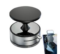 Generico Desk Phone Stand, Magnet Mobile Holder, 2.32x2.32x2.28 inches, Compact Auto Mount, Strong Suction Car Accessory, Adjustable Aluminum Alloy, Cradle for Kitchen, Dashboard, Table