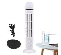 Generico Desk Tower Fan Bladeless Standing Blowing Device with Light