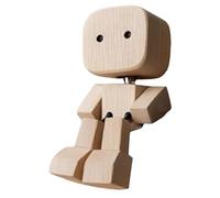 Generico Desk Wooden Figure - Artist Wooden Model | Wood Dancing Mann, Mann Figure Decoration, Dancing Men, Funny Sculpture Dashboard Movable Ornament For Study Travel Road Trip Commuting Living Room