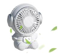 Generico Desktop Air Circulator - Creative Space Explorer Unit, Compact Rechargeable Ventilation Tool | Silent Accessory, Practical Hands-Free Breeze Maker for Studying Working Indoor Activity Setup