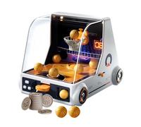 Generico Desktop Basketball Game - Tabletop Basketball Launching Game | Desktop Launching Ball Toy for Indoor Fun at Workplace Bedroom School Classroom Kindergarten Nursery Kids