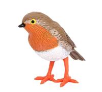 Generico Desktop Birds Statue - 5.2x5.8cm Tabletop Ornament Realistic Bird Statue Animal Model | Wear Resistant Exquisite Educational Colorful Robin Bird Model For Home, Shop, Hotel, Restaurant