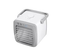 Generico Desktop Fan, Humidifier Fan, Table Fan, 3-Speed Wind Modes, Usb Powered Design, Home Agency Camping Use, 5.51x5.51x5.51 Inches White 1 Piece, Abs Electronic Components