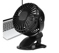 Generico Desktop Fan, Small Fan, Rotating Cooling Device with Adjustable Head, Long Battery Life and Quiet, Compact Space-Saving Design for Family Use, Indoor Outdoor Settings