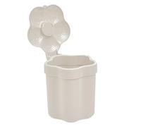 Generico Desktop Garbage Can - per il riciclaggio del piano di piano di fiori | della spazzatura da scrivania, dei rifiuti del bagno con un coperchio per casa, cucina, camera da lett