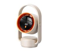 Generico Desktop Personal Fan, 5 Speed Quiet Cooling Device, Compact Nightstand Air Circulator, Portable Mini Desk Fan, For Women Men Students Travelers Home Bedroom Living Room Study Dorm Use