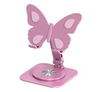 Genérico Desktop Phone Holder - Non-Slip Butterfly Modern Decor | Adjustable Stand Desk Accessories For Bedroom Living Room Office School Apartment Dorm Travel