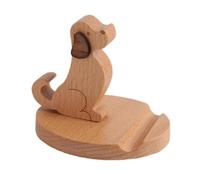 Generico Desktop Phone Holder, Wood Tabletop Holder, Rack, Portable Bracket | Cell Phone Desktop Wooden Wood Holder for Live Streaming, Recording, Watching TV, Calling, Live Streaming, Recording,