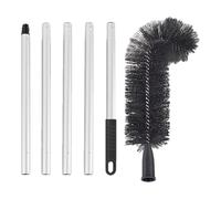 Generico Detergente per grondaie retrattili - Spazzola per detergente per tetti grondaie | Strumenti di Pulizia della grondaia sicuri ed per Rimuovere Foglie, detriti, e Polvere