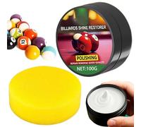 Generico Detergente per Palline da Biliardo - Lucidante da 100 G, Lucidante A Lunga Durata, Rimozione della Polvere, Strumento per La Manutenzione degli da Tavola | Restauratore di Pall