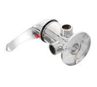 Generico Deviatore Doccia a 3 Vie in Lega Rubinetto Miscelatore per Acqua Calda e Fredda Splitter Doccia Doppio Controllo Temperatura e Flusso Adatto per Bagno e Sostituzione Rubinetto