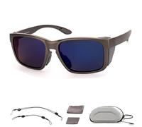 Generico Devimumam Fishing Glasses, Devinuman Fishing Retro Polarised Sunglasses, Anti-fall Integrated Anti-slip Ropes (XL03 T6%)