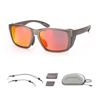 Generico Devimumam Fishing Glasses, Devinuman Fishing Retro Polarised Sunglasses, Anti-fall Integrated Anti-slip Ropes (XL02 T20%)