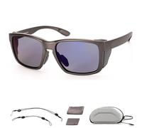 Generico Devimumam Fishing Glasses, Devinuman Fishing Retro Polarised Sunglasses, Anti-fall Integrated Anti-slip Ropes (XL06 T20%)