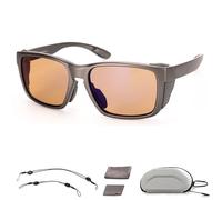 Generico Devimumam Fishing Glasses, Devinuman Fishing Retro Polarised Sunglasses, Anti-fall Integrated Anti-slip Ropes (XL05 T30%)