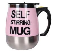 Generico Di Agitazione - Di Agitazione Da 400 Ml, Taza Da Caffè Magnetica Con Automatica Alimentata A Batteria In Acciaio Inossidabile | Taza Per Casa, Ufficio, Viaggi,