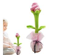 Generico Di Ballo | 35 Cm Che Danza Giocattolo Fiorito | Decorazioni Del Cruscotto Di Auto | Giocattolo Di Peluche Interattivo Con Divertenti Movimenti Di Danza, Migliora Le Abilità Cognitive, Per