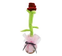 Generico Di Ballo | 35 Cm Che Danza Giocattolo Fiorito | Decorazioni Del Cruscotto Di Auto | Giocattolo Di Peluche Interattivo Con Divertenti Movimenti Di Danza, Migliora Le Abilità Cognitive, Per
