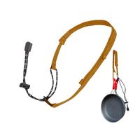 Generico di Bottiglia d'Acqua - Coppa di Guida | Cinturino Portatile Regolabile | Bevande all'aperto con Buchi Multifunzionale Cordino da Campeggio per Escursioni