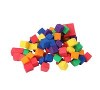 Generico Di Conteggio In Schiuma - Set Di Cubi Morbidi E Colorati Per L'apprendimento Della Matematica, Alla Formazione Per Il Riconoscimento Dei Numeri Della Prima Infanzia, Kit Di Manipolazione