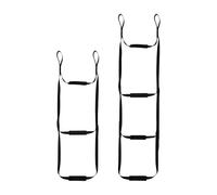 Generico di Corda per Barche - Pieghevole Portatile in Nylon | Bastoncini da Arrampicata multifunzionali Neri, Attrezzatura Leggera per la ścala della Barca ṕer Giochi all'aperto, attrezzatur