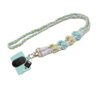 Genérico di fissaggio per telefono cellulare, cordino di sicurezza da 65 centimetri, protezione contro i furti, per alpinismo, escursionismo, sci, viaggi, aria, uomini e donne, Unisexo, Vedere