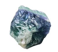Generico di Fluorite Grezzo Naturale - Pietra Verde Viola grezz | di fluorite grezzo non lucidato con fasce di colore viola e verde naturali, per la raccolta di pietre prez