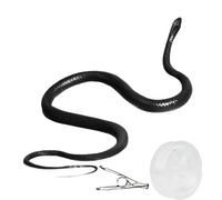 Generico di Gomma realistici, Finti,Scherzo del Serpente di Gomma | Serpente di Gomma con Cordino e Clip per stuzzicare Gli Amici, Giocattolo Serpente di Gomma Finto Serpente, Giocattoli Inno
