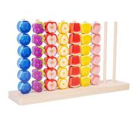 Genérico di legno impilabili | Gioco sensoriale con Forme | Gioco di valutazione Frutta - Per Bambini e Ragazze, Viaggio, Classe, Stanza, Famiglia, Compleanno